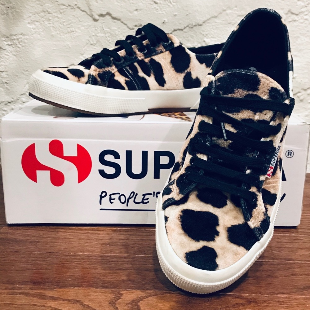 Superga 2750 Fanvelw Leopard Sneakers